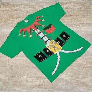 DEC 25 (BRAND) MENS ELF TEE SHIRT SIZE LARGE